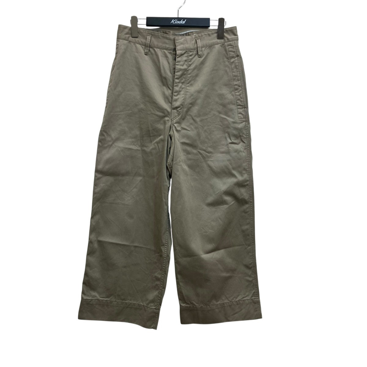 LEMAIRE 22SSLARGE PANTSチノパンM221 PA311 LF732 古着・中古-1枚目のアイテム画像