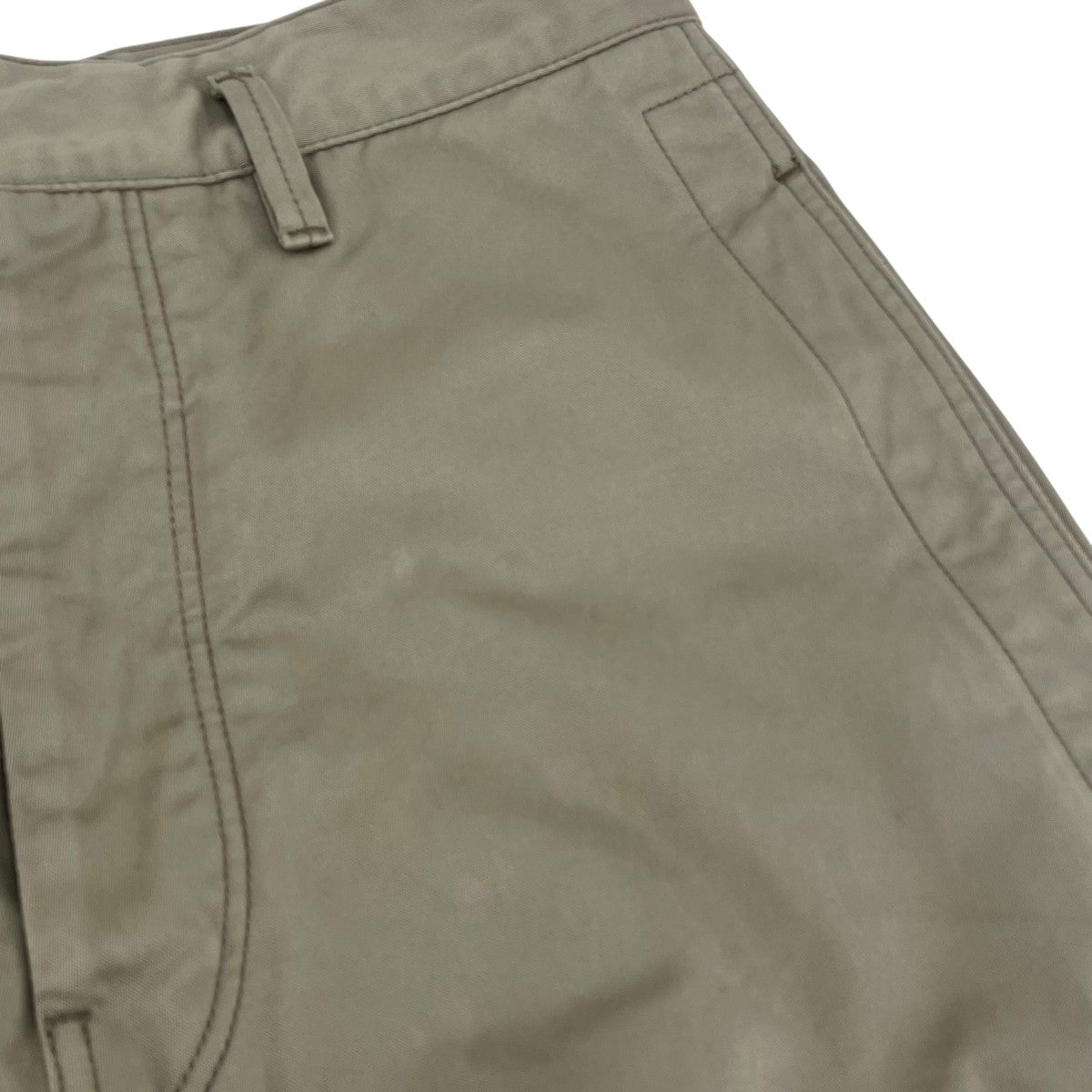 LEMAIRE 22SSLARGE PANTSチノパンM221 PA311 LF732 古着・中古-6枚目のアイテム画像