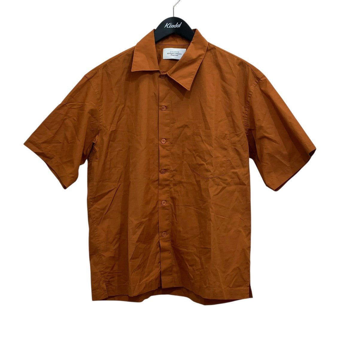 UNUSED 22SSbroad shirt S S．半袖シャツUS2223 古着・中古-1枚目のアイテム画像