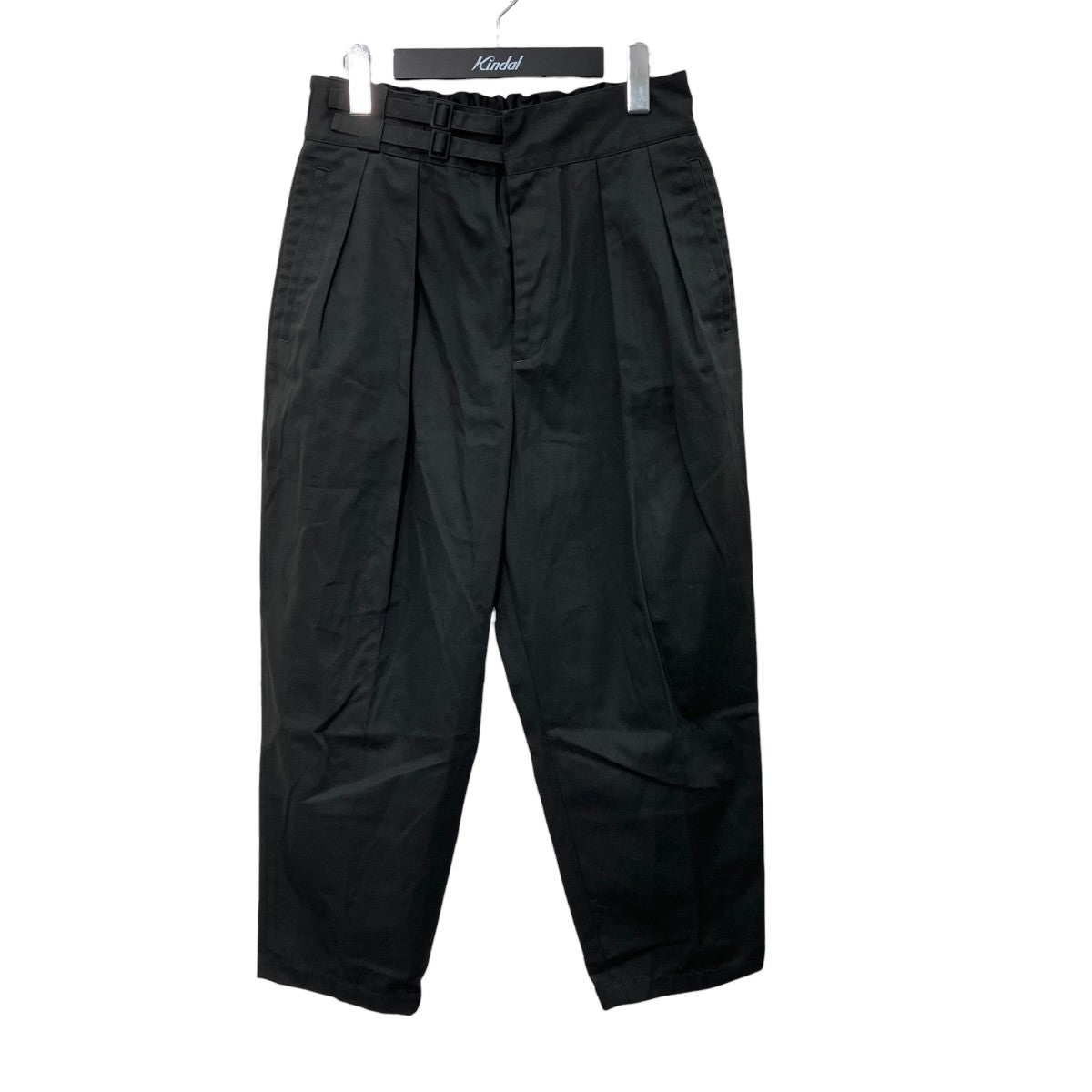 TOMORROW LAND 23SSダブルバックルパンツ63-04-31-04006 古着・中古-1枚目のアイテム画像