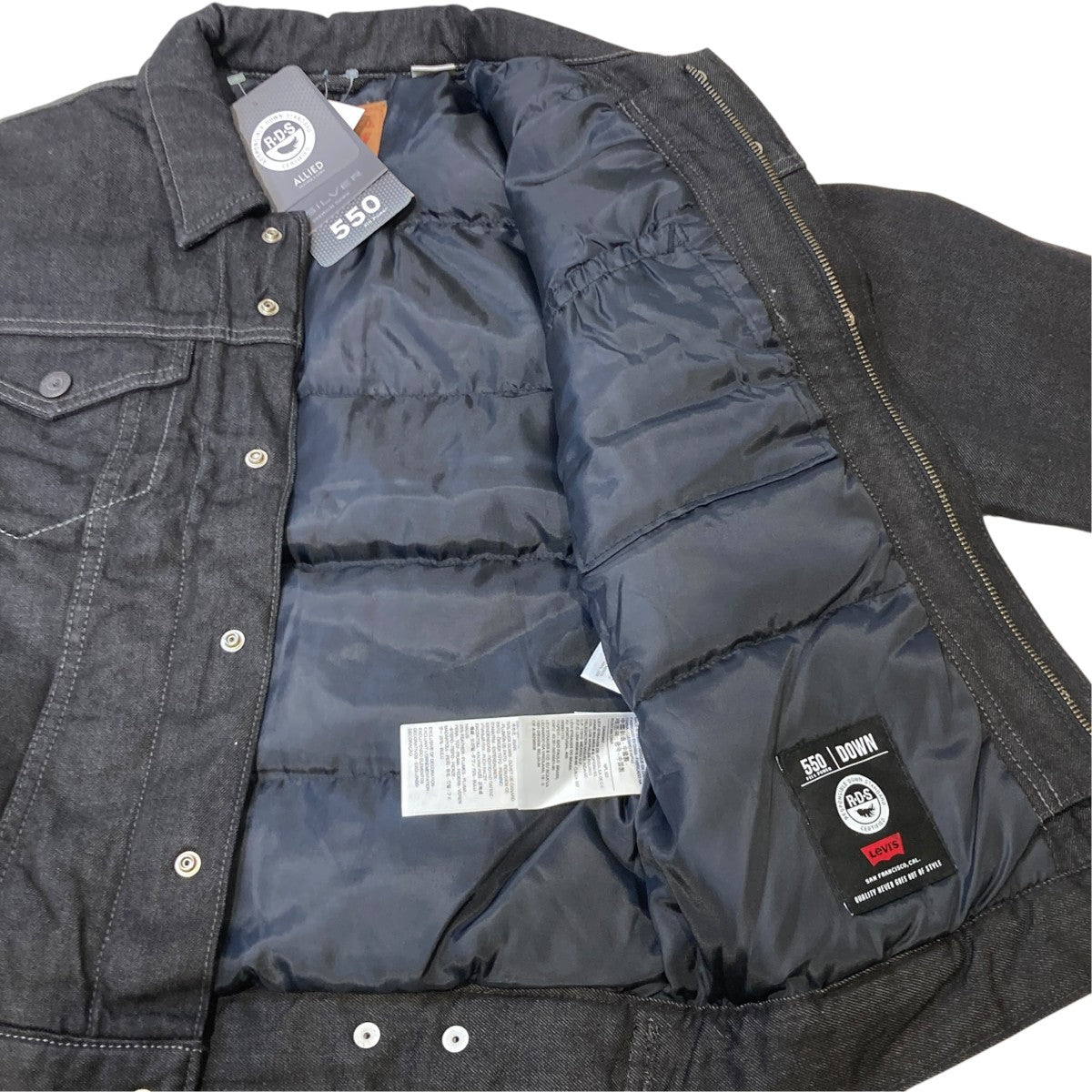DOWN FILL ZIP TRUCKER RODERICKデニムジャケット28483-0003