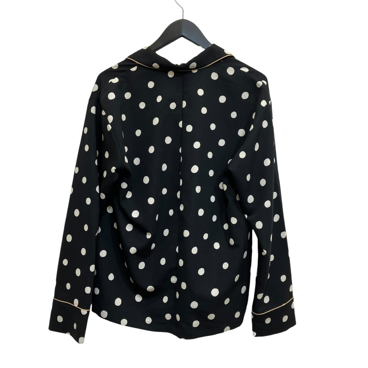 6(ROKU) BEAUTY＆YOUTH DOT PRINT SHIRTドット長袖シャツ8611-242-0194 古着・中古-2枚目のアイテム画像