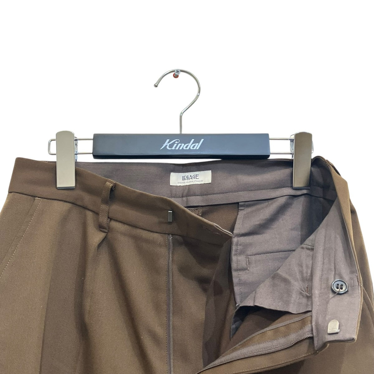 journal standard L’essage 25AWDoeskinワイドパンツ25030370215030 古着・中古-3枚目のアイテム画像