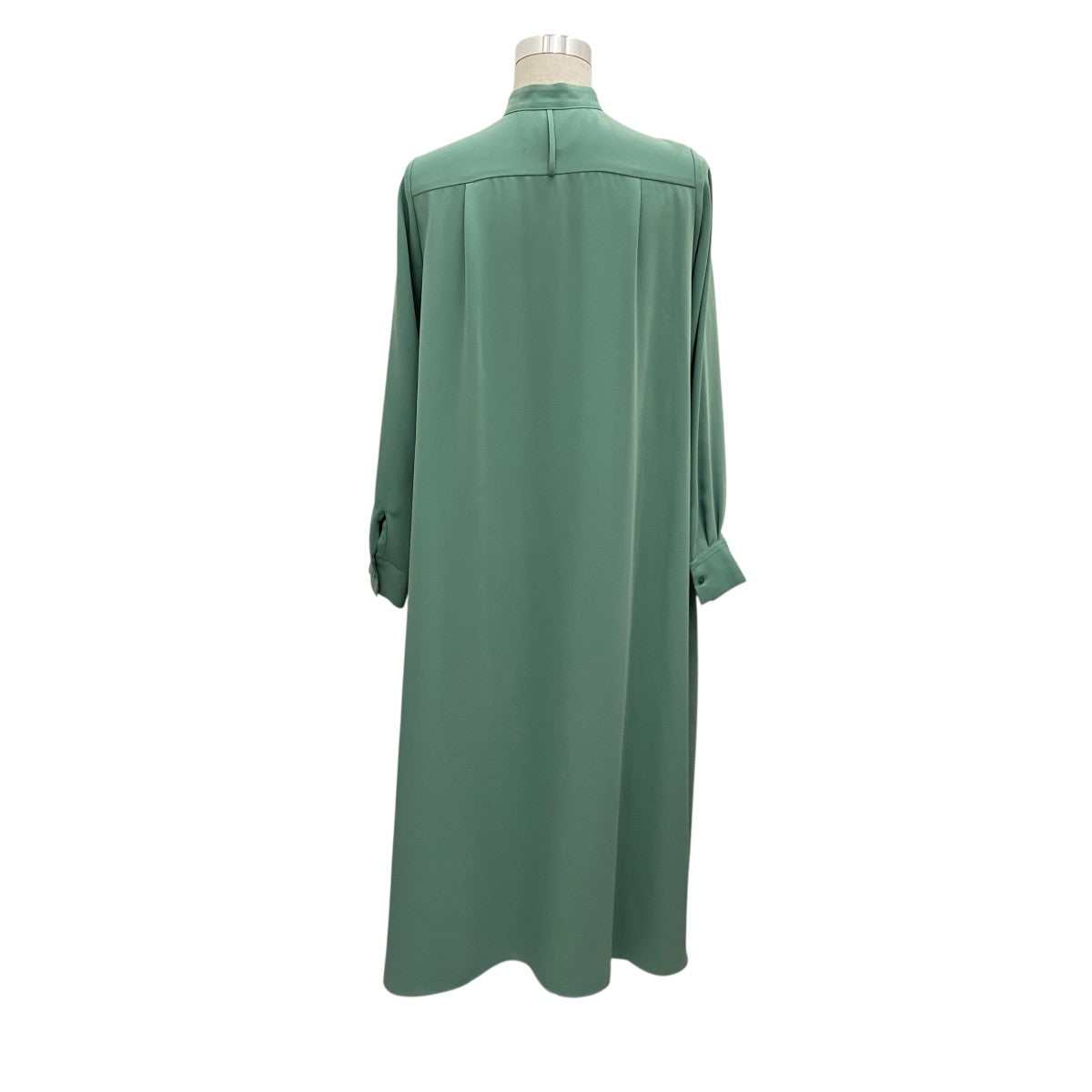 Graphpaper 22SS【SATIN BAND COLLAR DRESS】ワンピースGL221-60157 古着・中古-2枚目のアイテム画像
