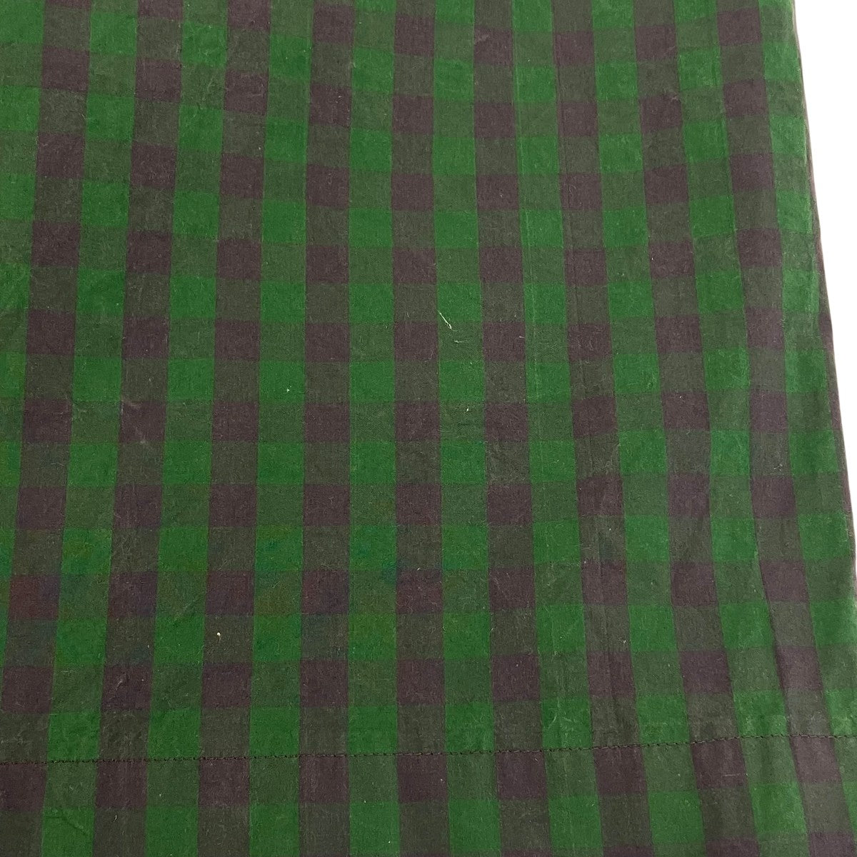 BLAMINK ブロックチェックセンタープレス ワイドパンツ7914-230-0330 古着・中古-6枚目のアイテム画像