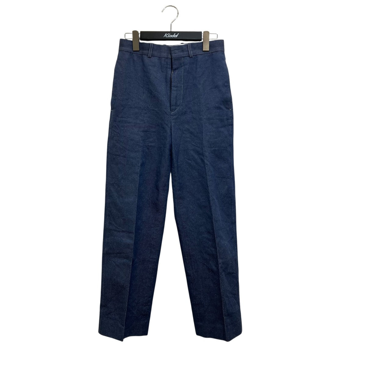 BLAMINK(ブラミンク) シルクコットンデニムバックポケットパンツ7914