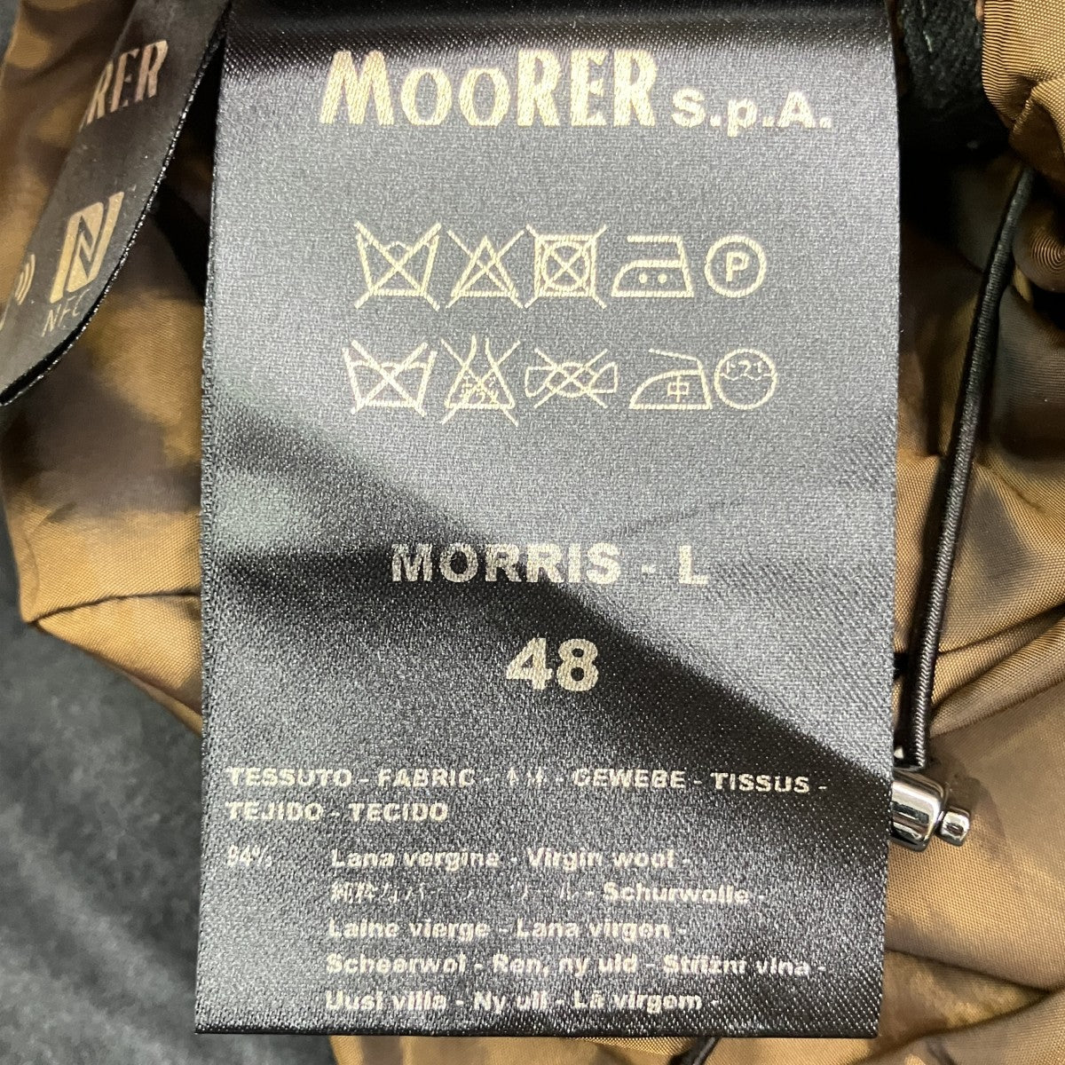 MOORER SIROダウンジャケット 古着・中古-6枚目のアイテム画像