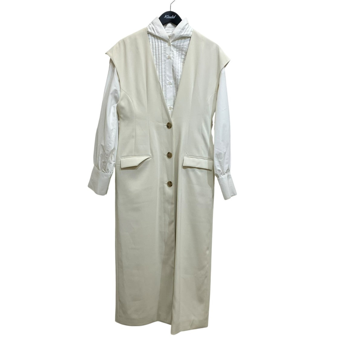 AMERI OTONA MUSE SET UP CLASSIC DRESSセットアップワンピース02410540070 古着・中古-1枚目のアイテム画像