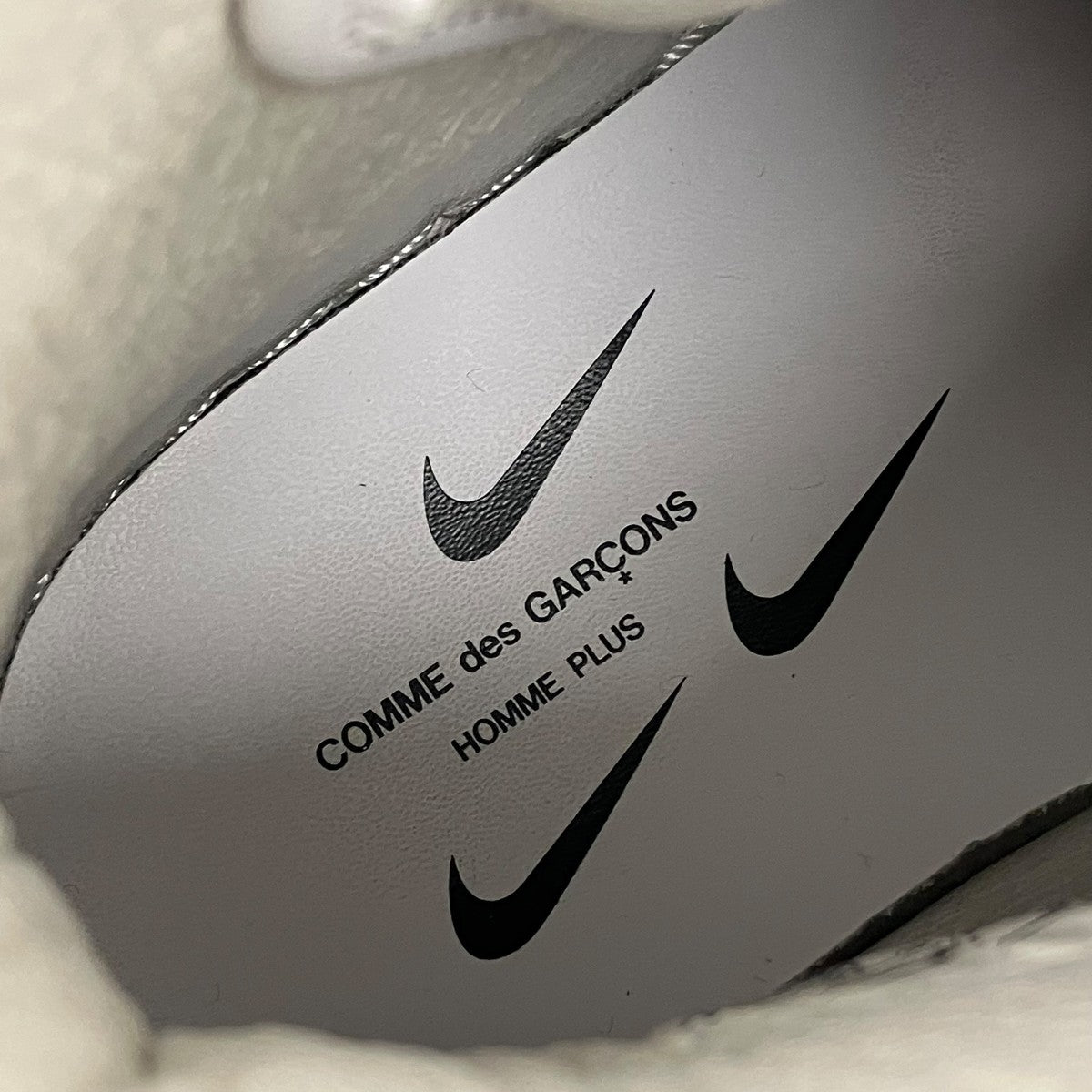NIKE×COMME des GARCONS HOMME PLUS ハイカットスニーカーFD4159-101 古着・中古-4枚目のアイテム画像