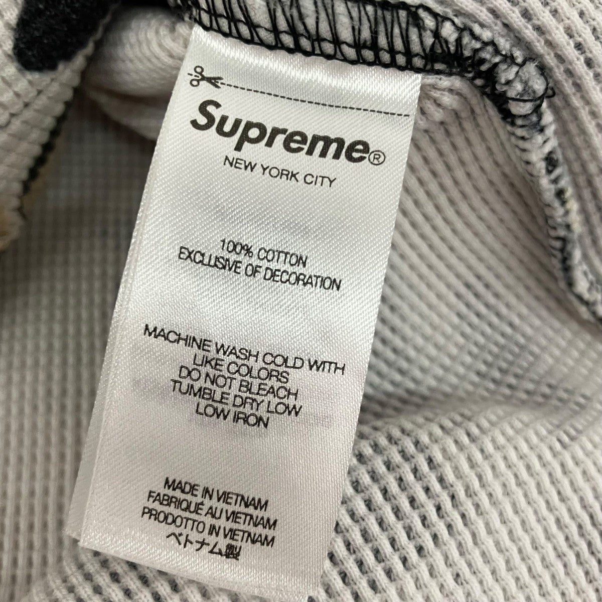 Supreme 25AWY’s by Yohji Yamamoto Thermalサーマルカットソー 古着・中古-6枚目のアイテム画像