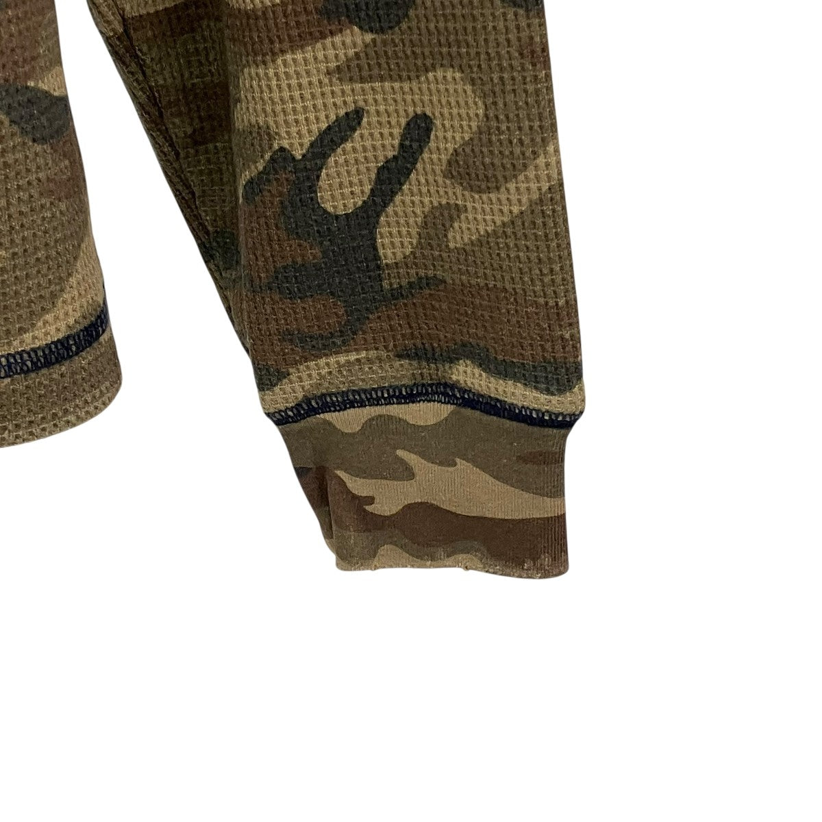 DAGGER TAKING THE MICKEY CAMO LSカモフラージュサーマルカットソー 古着・中古-4枚目のアイテム画像
