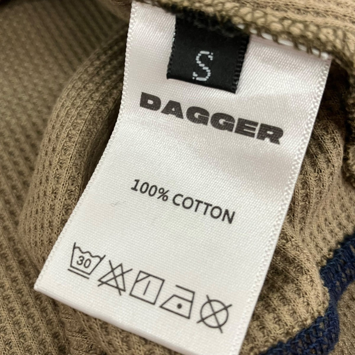DAGGER TAKING THE MICKEY CAMO LSカモフラージュサーマルカットソー 古着・中古-5枚目のアイテム画像