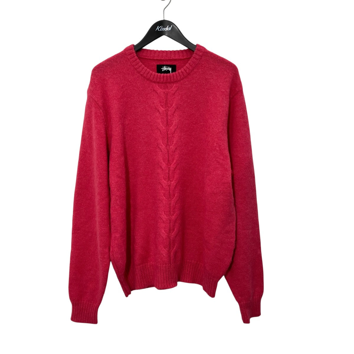 21AWDouble Cable Sweater Knit mohairプルオーバーニット