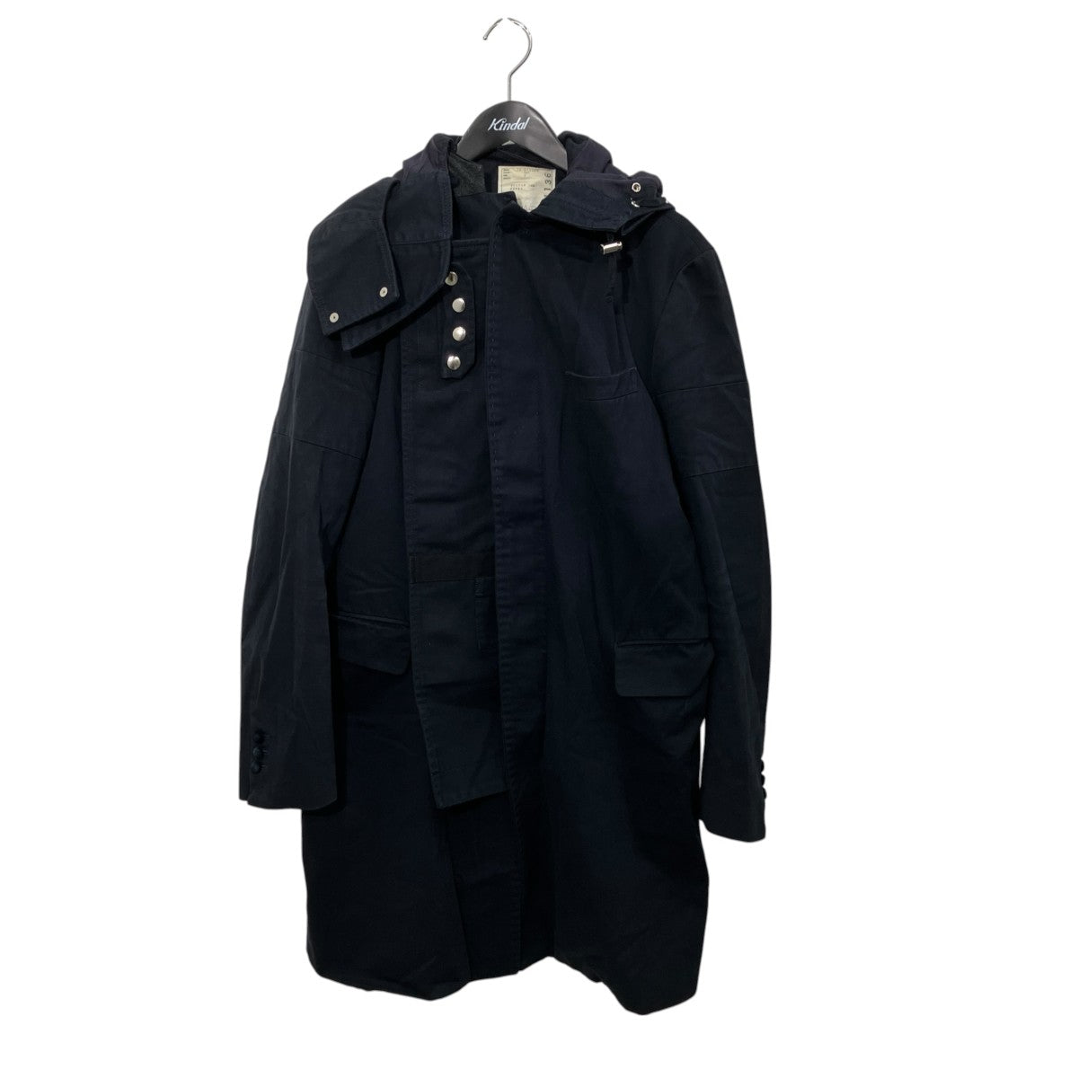 sacai COTTON FOOD COAT再構築ミリタリーフーデッドコート16-01136M 古着・中古-1枚目のアイテム画像