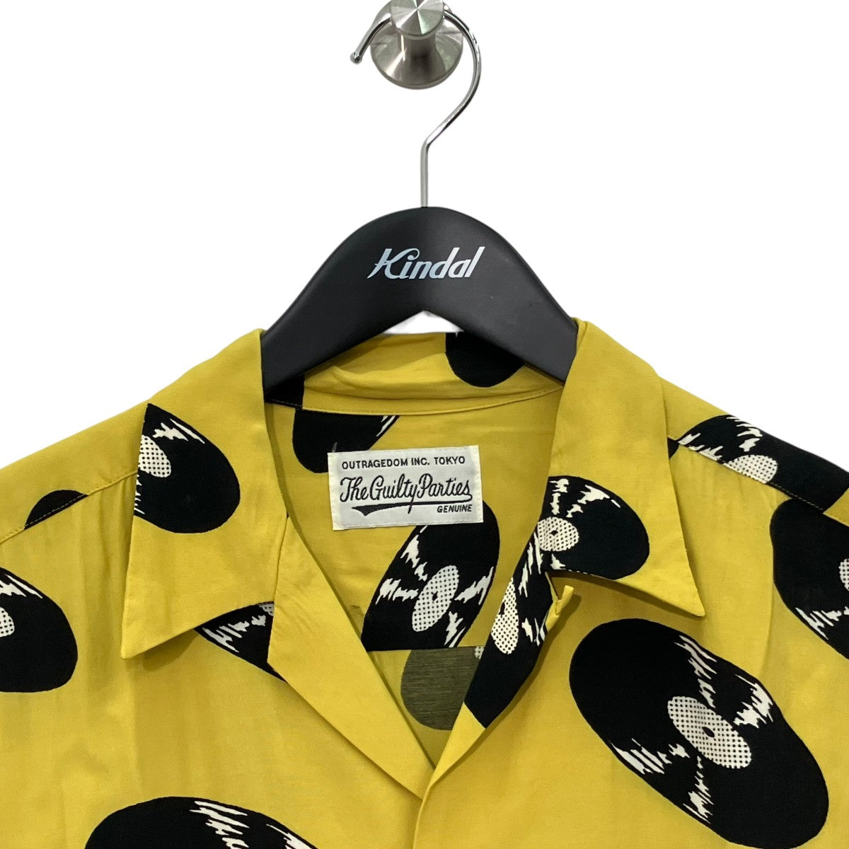 WACKO MARIA RECORD S S HAWAIIAN SHIRTオープンカラーシャツ 古着・中古-3枚目のアイテム画像