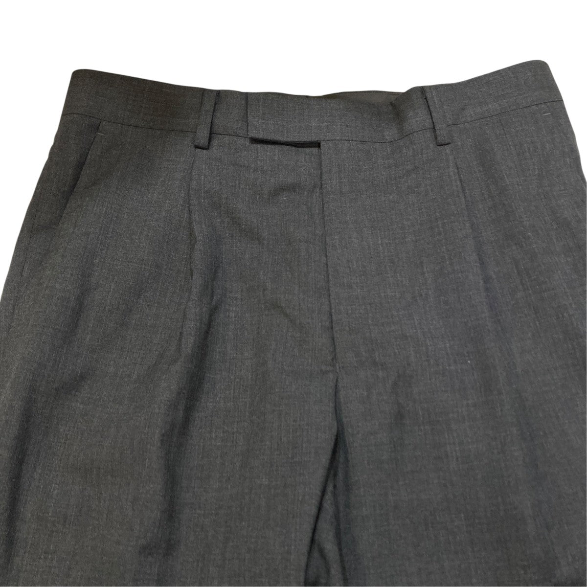 AURALEE SUPER FINE TROPICAL WOOL SLACKSスラックスA23SP04WT 古着・中古-3枚目のアイテム画像