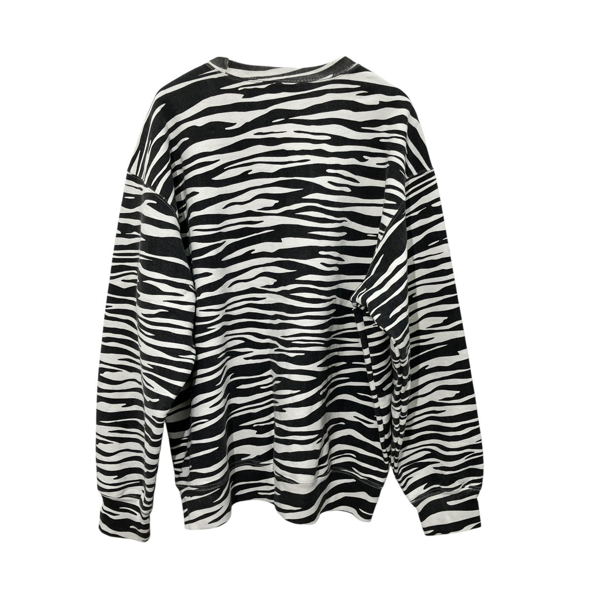 22FWBox Logo Crewneckゼブラクルーネックスウェット