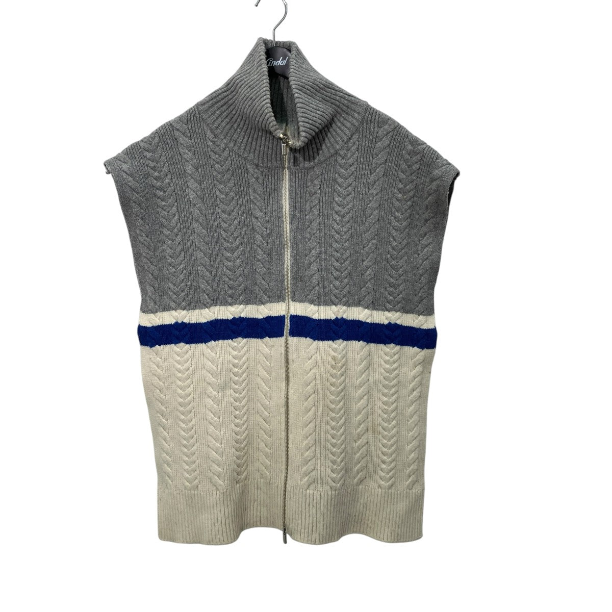 MAISON SPECIAL Cable Fastener Ponchoニットポンチョ21232366101 古着・中古-1枚目のアイテム画像