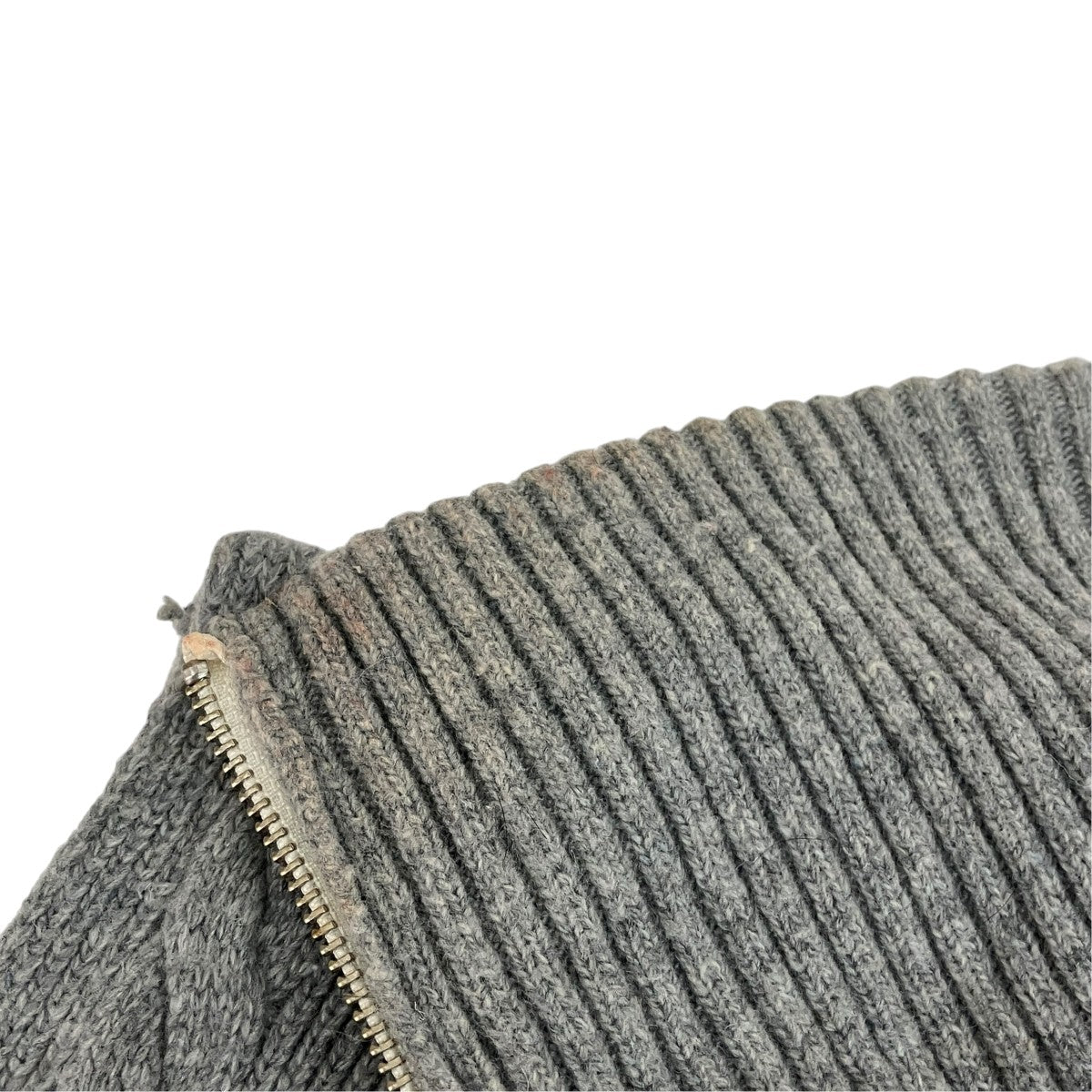 MAISON SPECIAL Cable Fastener Ponchoニットポンチョ21232366101 古着・中古-4枚目のアイテム画像
