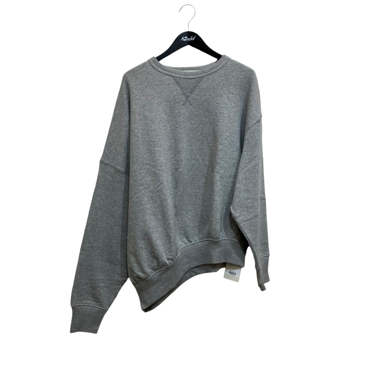 24AWAsymmetry sweat shirtクルーネックスウェットI24AW-BC88