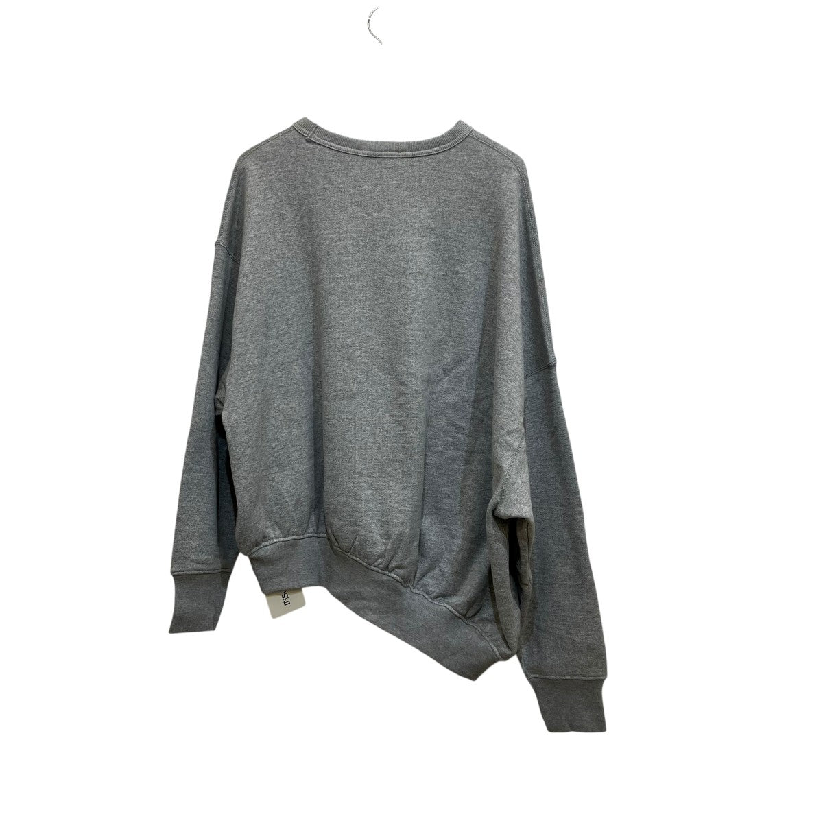 24AWAsymmetry sweat shirtクルーネックスウェットI24AW-BC88