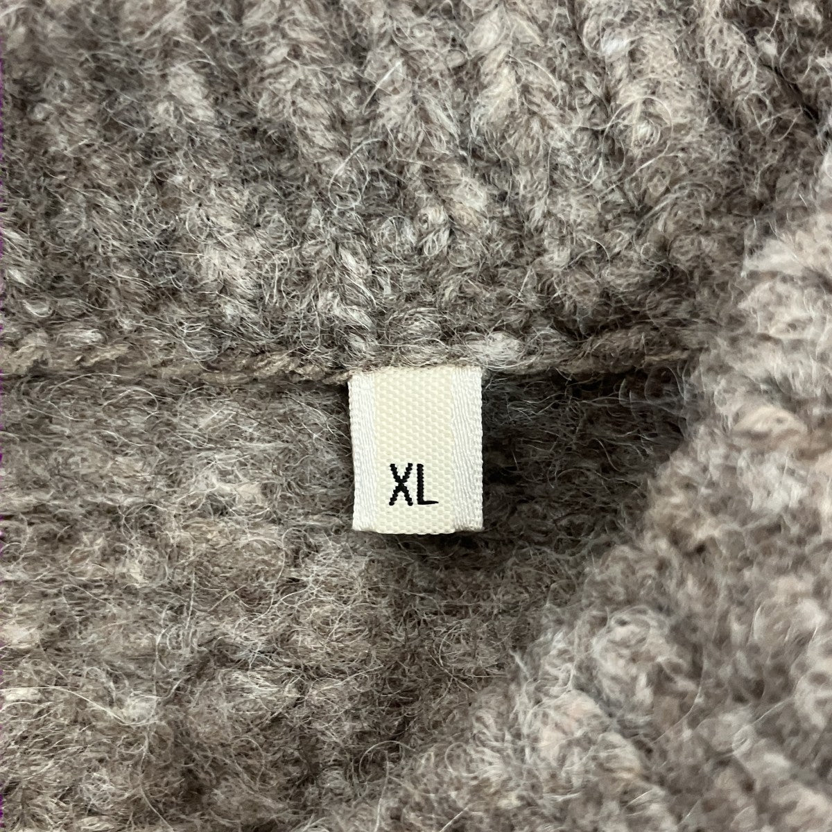 SUNFLOWER 3033 yak sweater厚手ニット 古着・中古-5枚目のアイテム画像