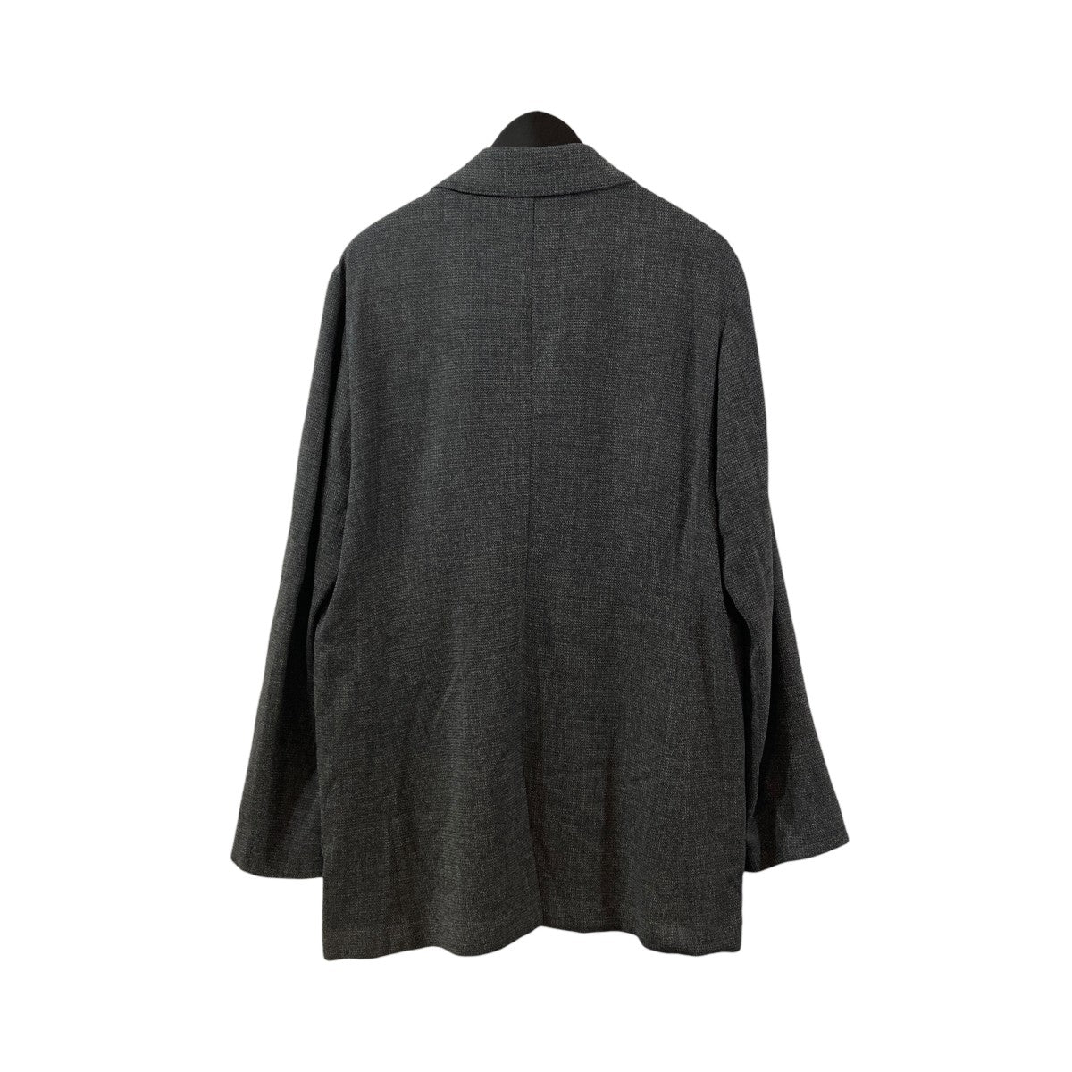 Black TV Static Mouline WoolジャケットM4240SS