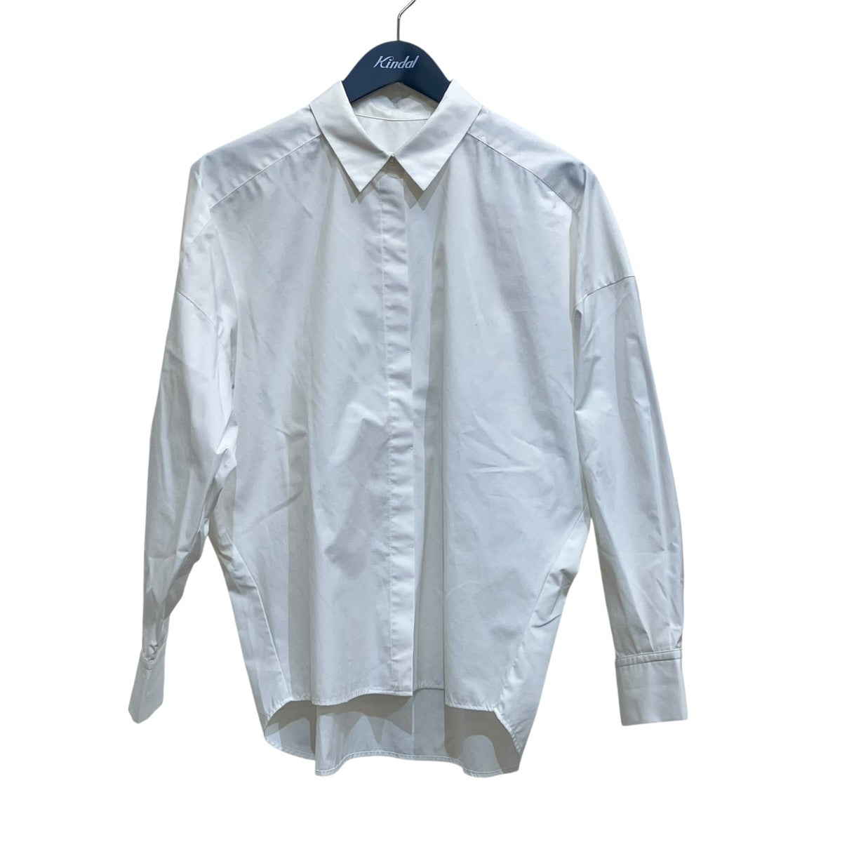SOEJU コクーンシャツ長袖シャツS-00-SB-061 古着・中古-1枚目のアイテム画像