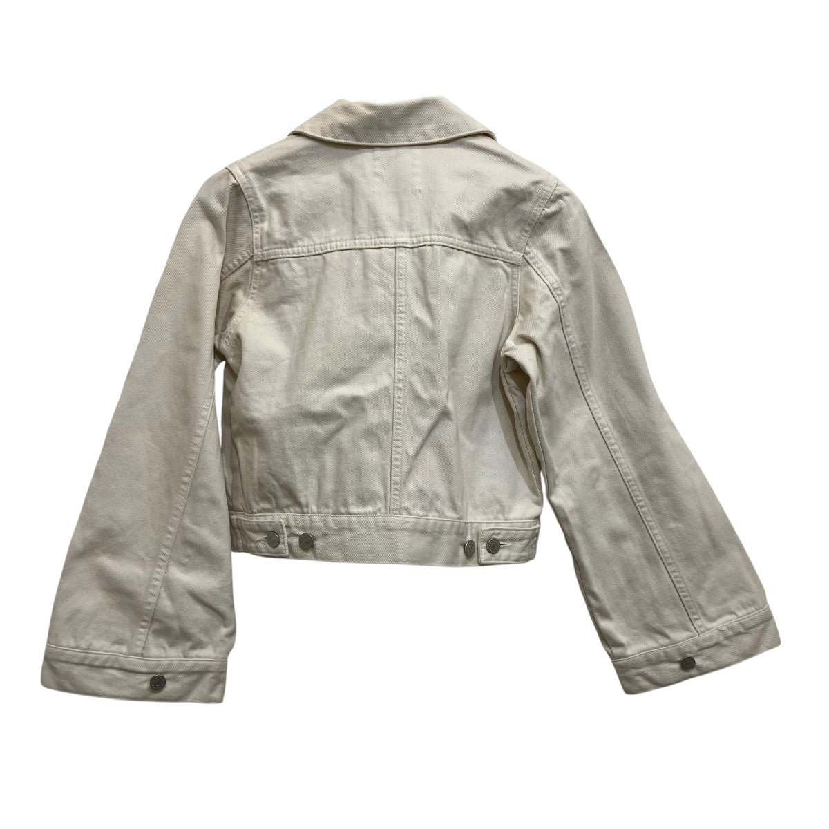 CLANE BELL SLEEVE COMPACT JEAN JACKETデニムジャケット14103-0542 古着・中古-2枚目のアイテム画像
