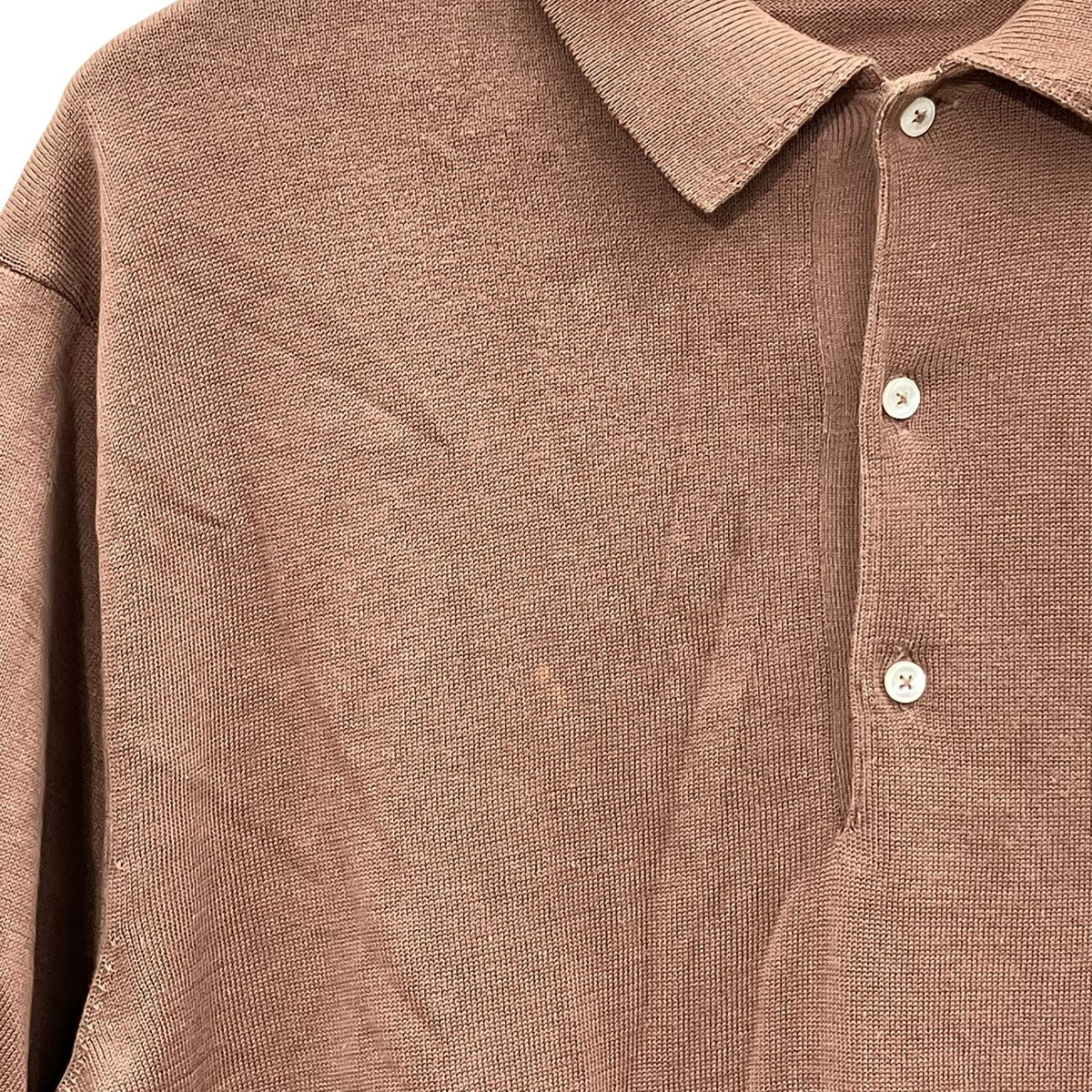 MAATEE＆SONS knit polo shirtニットポロシャツMT3103-0108 古着・中古-5枚目のアイテム画像