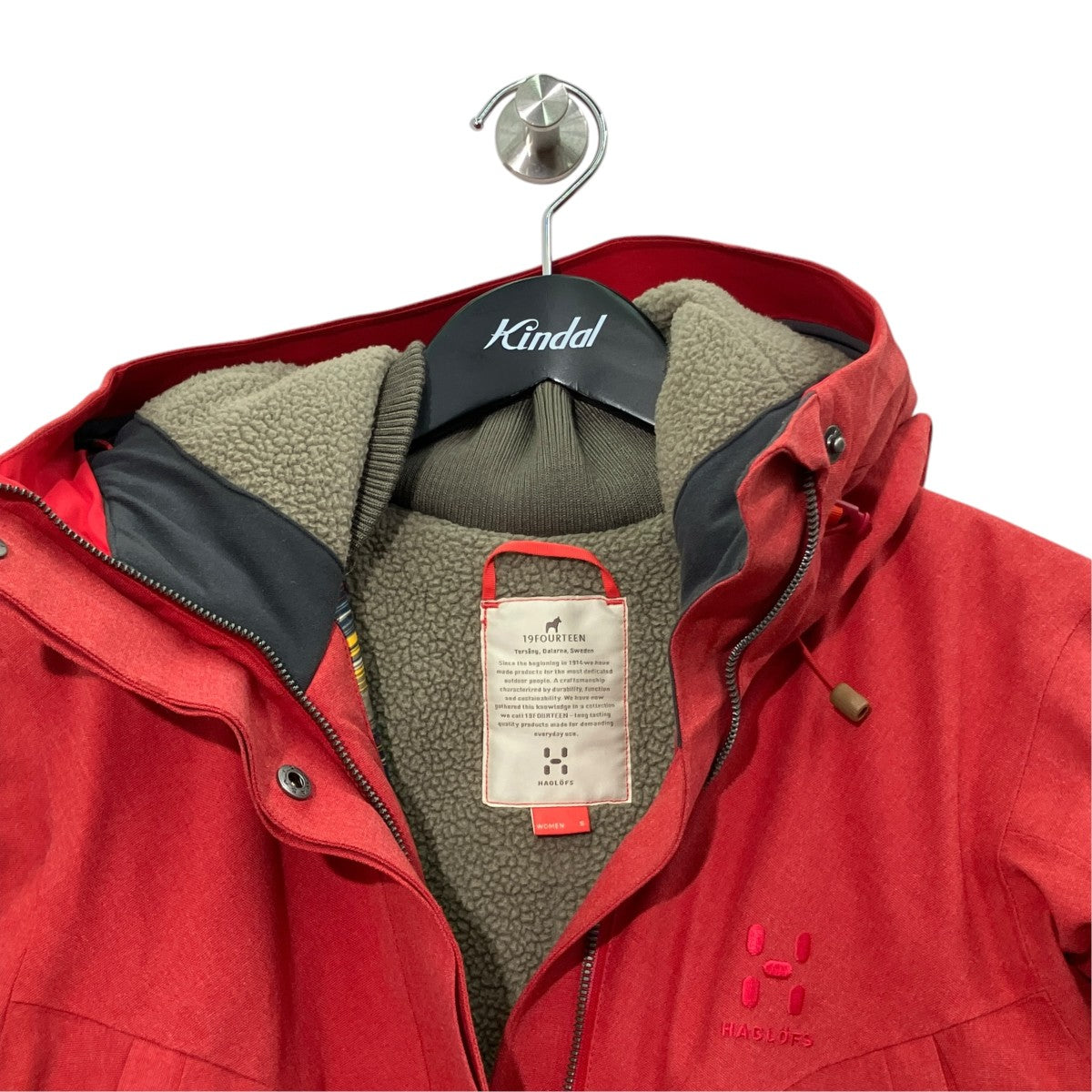 HAGLOFS SILJAN PARKA中綿コート1439053 古着・中古-3枚目のアイテム画像
