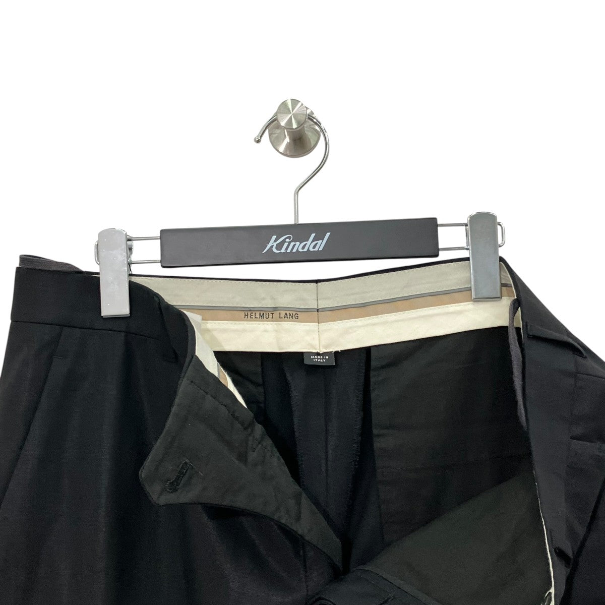 HELMUT LANG(ヘルムート ラング) テーパードパンツ ブラック サイズ 50