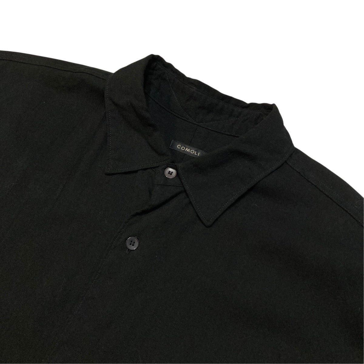 COMOLI(コモリ) COMOLI オックス シャツ Z01-02022 Z01-02022 ブラック
