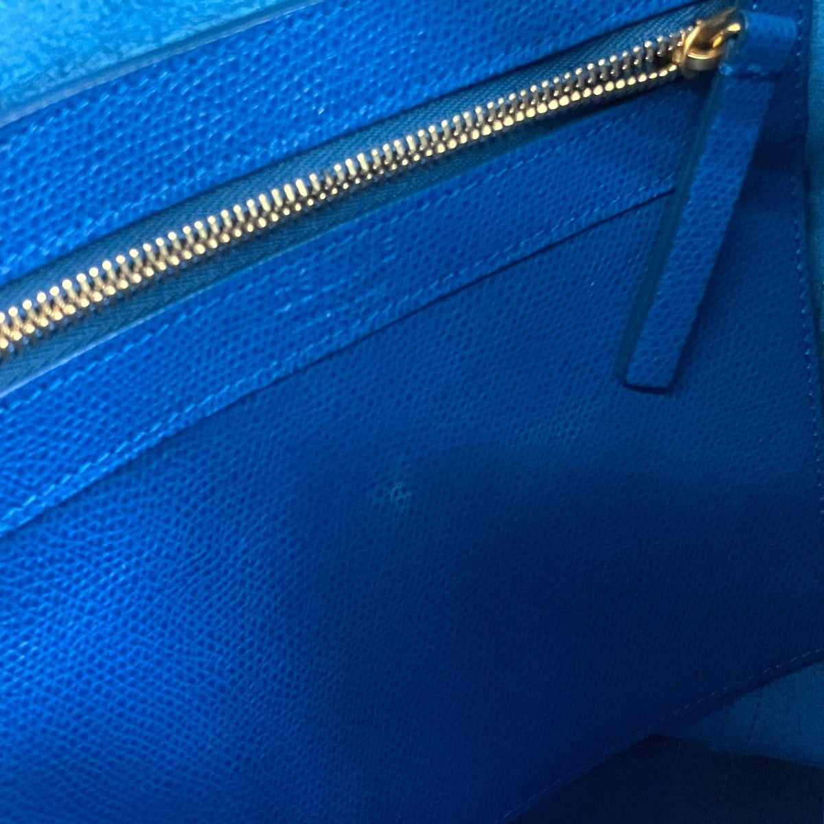 CELINE(セリーヌ) バーティカルカバ スモールトートバッグ ブルー