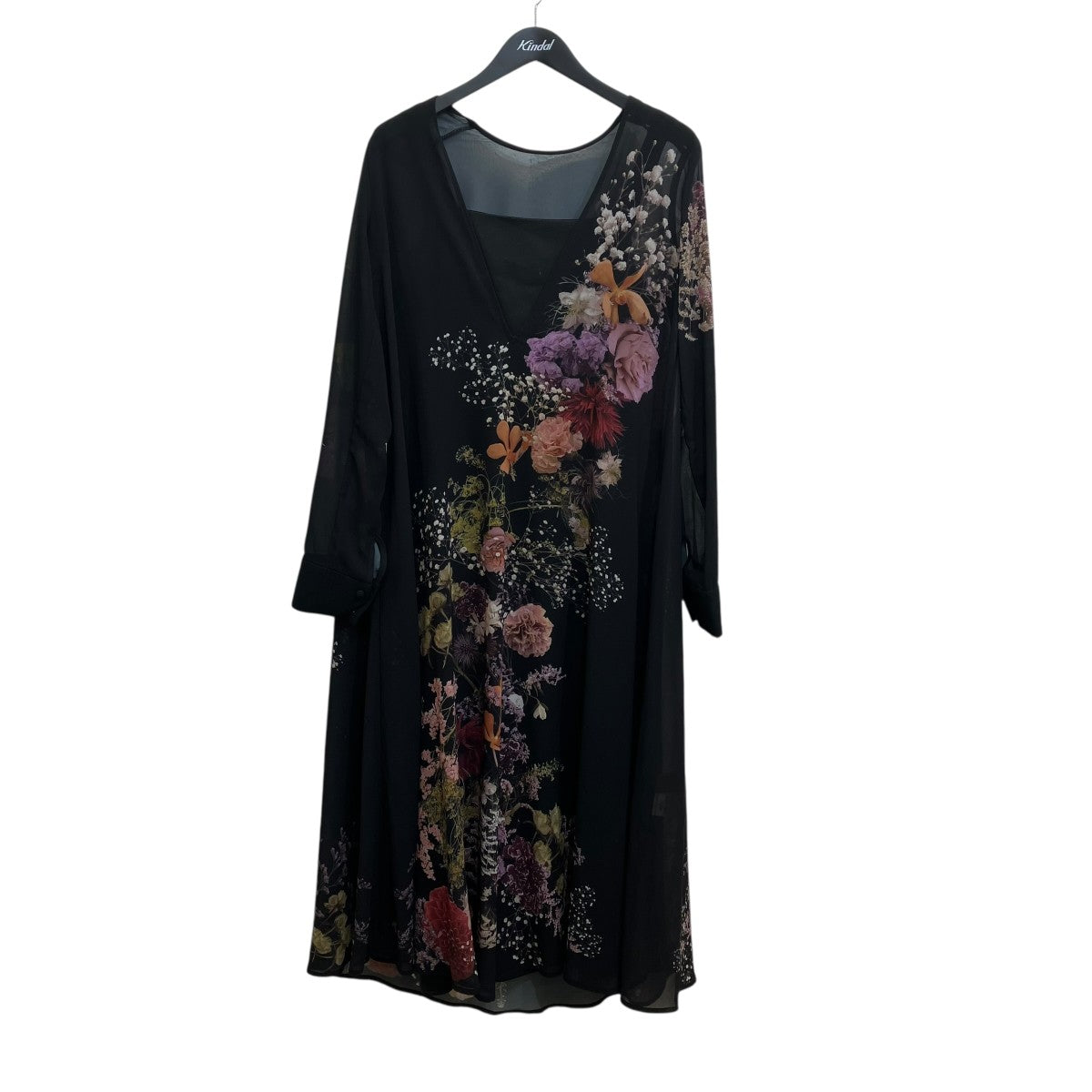 AMERI 2WAY DARIA V NECKVネックワンピース 古着・中古-1枚目のアイテム画像