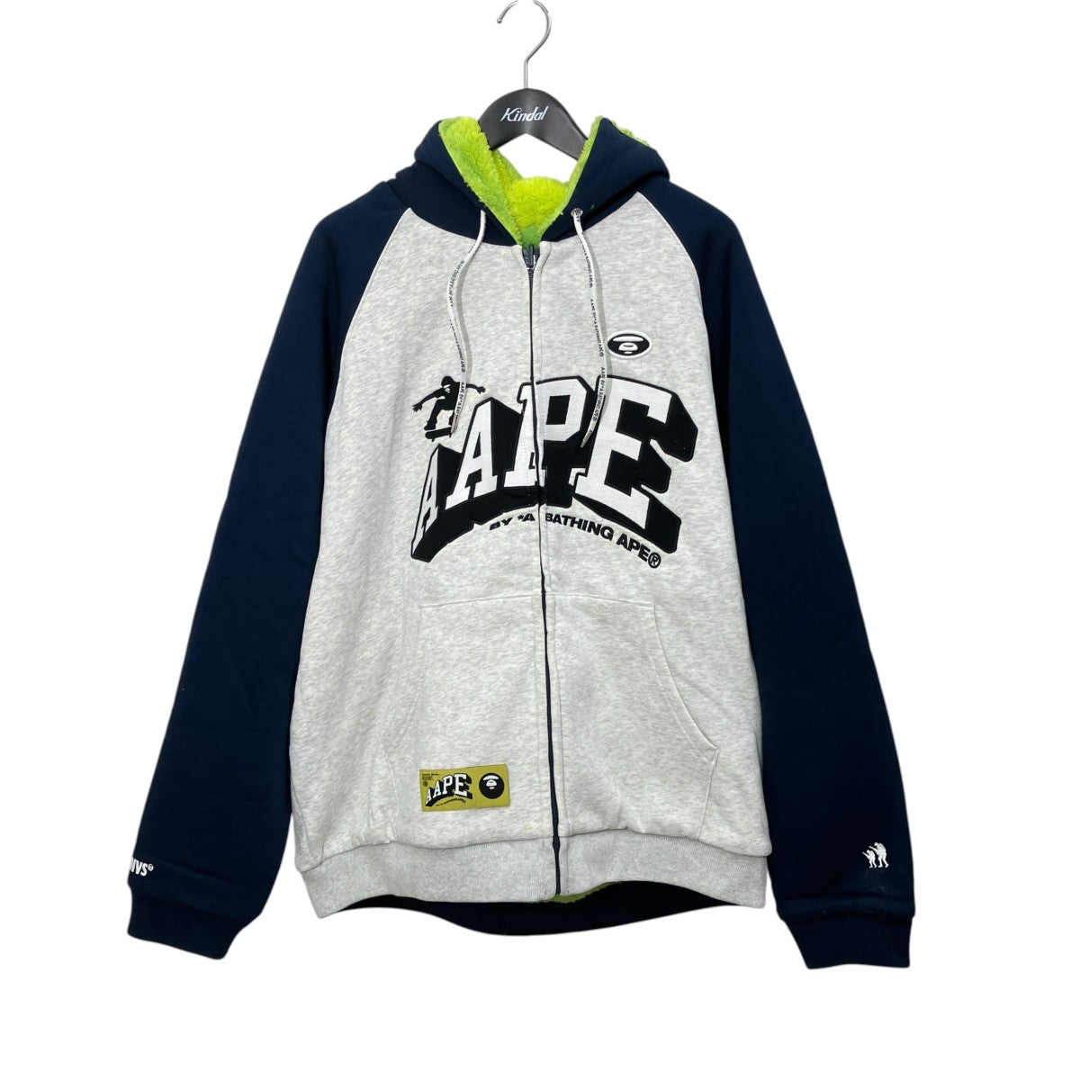 A BATHING APE AAPE BY A BATHING APEリバーシブルジップパーカーAAPSWMB352XAN 古着・中古-1枚目のアイテム画像