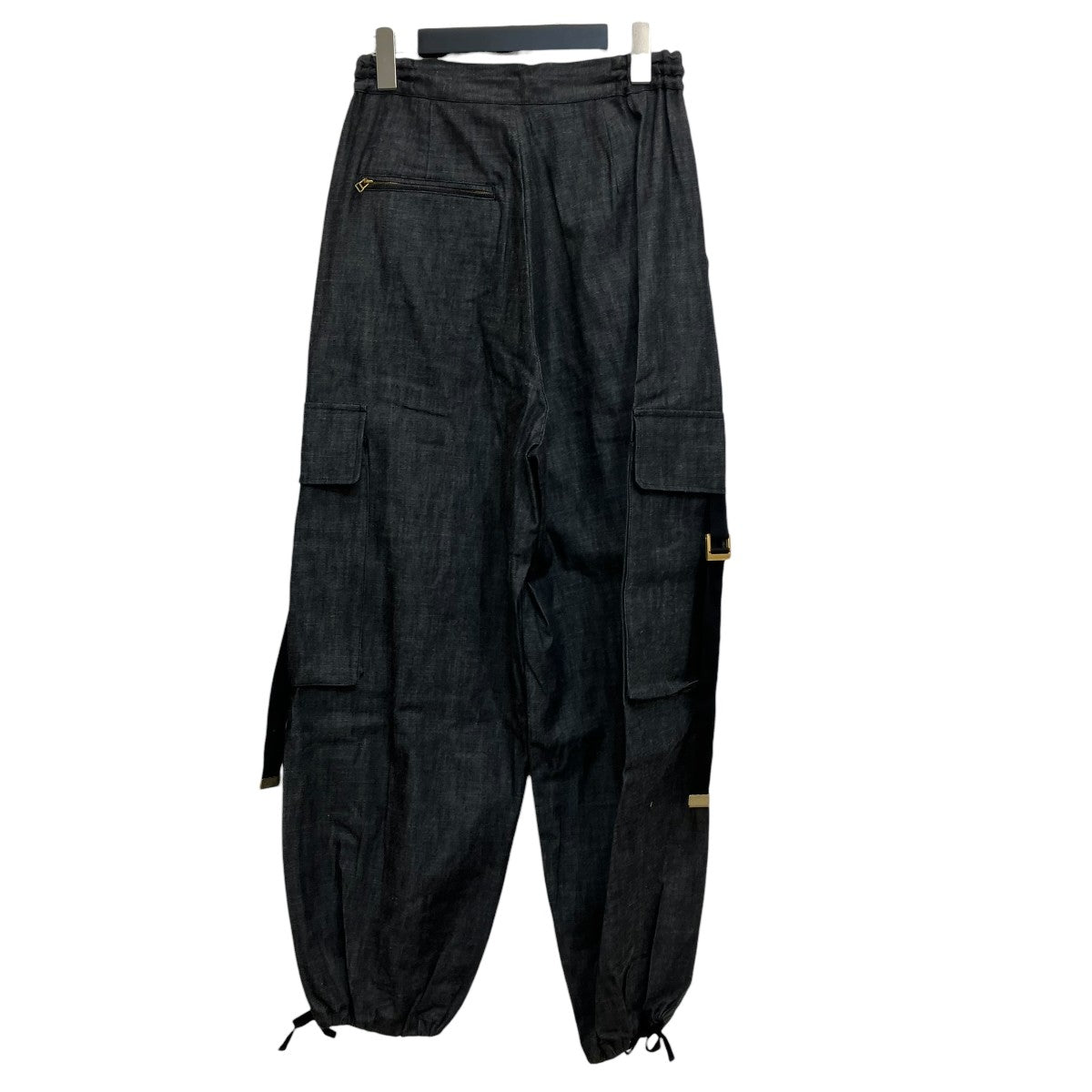 AKIKO AOKI wide work trousersワイドパンツAA24SS-P02-02 古着・中古-2枚目のアイテム画像