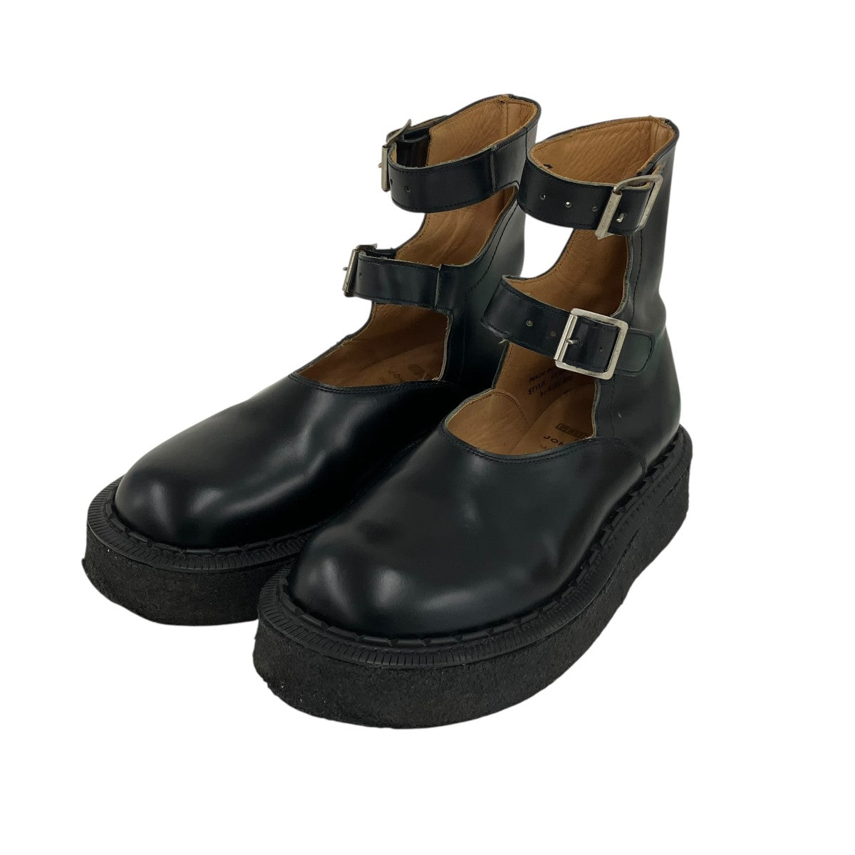 COMME des GARCONS×GEORGE COX×JOHN MOORE ブーツPJ-K101-001 古着・中古-1枚目のアイテム画像