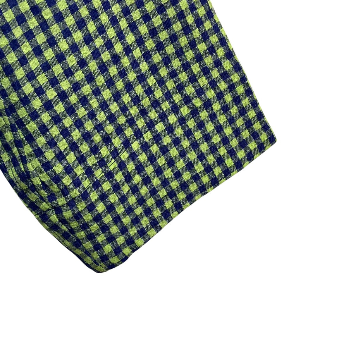 25SSWater Twist Linen Shirt JacketチェックシャツジャケットC251F04B02