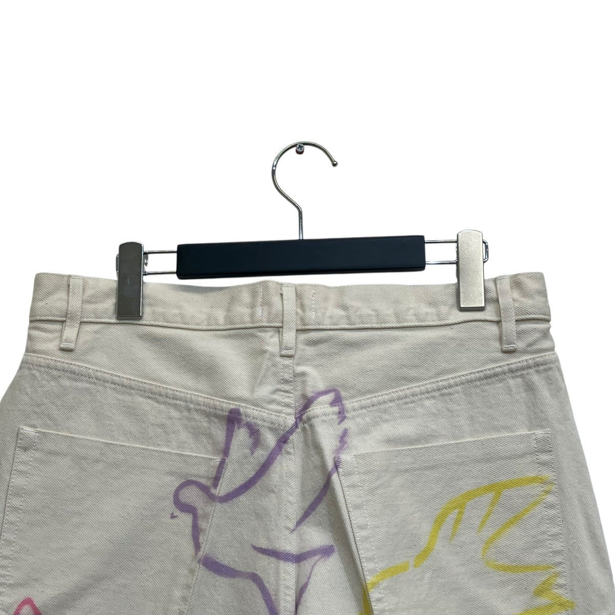 TANAKA ST-2 THE JEAN TROUSERS WHITE DOVE FLOWERデニムパンツ 古着・中古-5枚目のアイテム画像