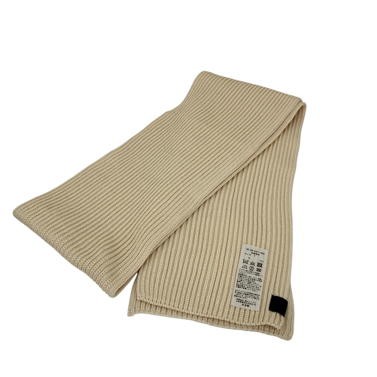 SOLID WOOL MUFFLERマフラーBN-23FI-009