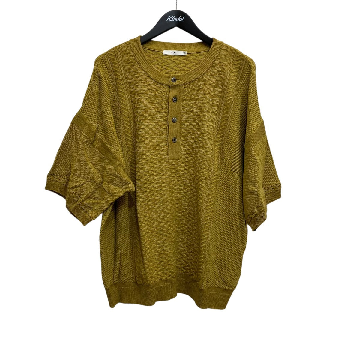 Harukaze Henley KnitプルオーバーニットYSK-23SS-KN13