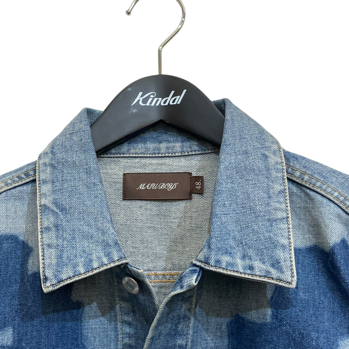 MASU MASU BOYS” EMBLEM DENIM JACKETデニムジャケットB25K6BL001 古着・中古-3枚目のアイテム画像