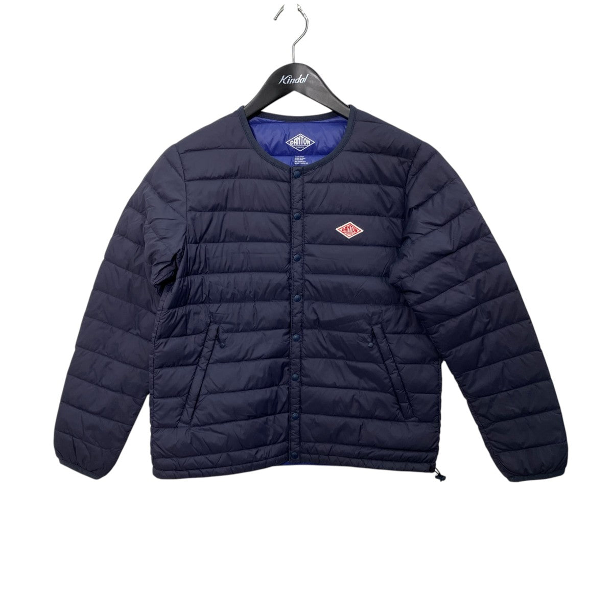 DANTON Crew Neck Inner Down JacketダウンジャケットJD-8748 古着・中古-1枚目のアイテム画像