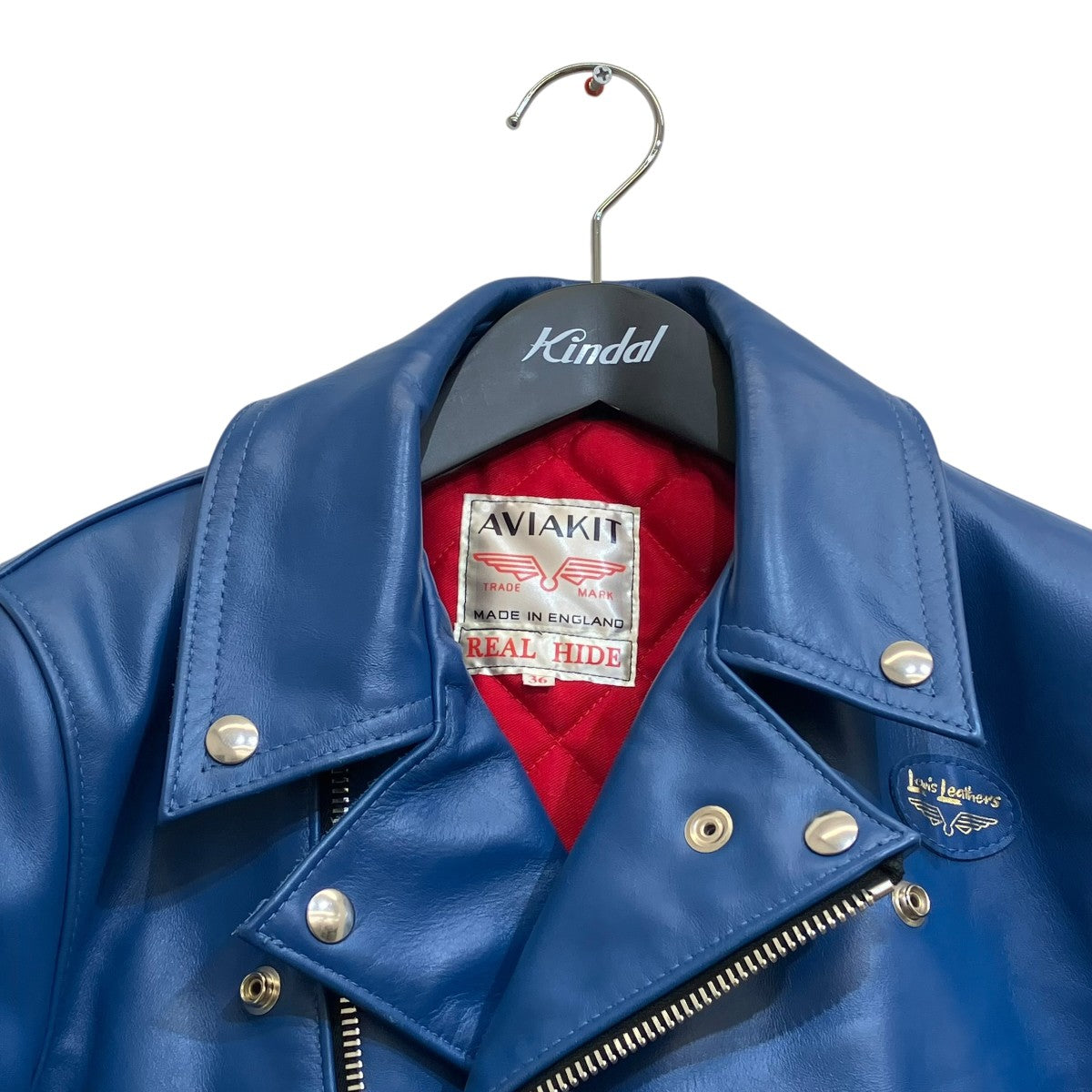 Lewis Leathers LIGHTNINGライダースジャケット 古着・中古-3枚目のアイテム画像