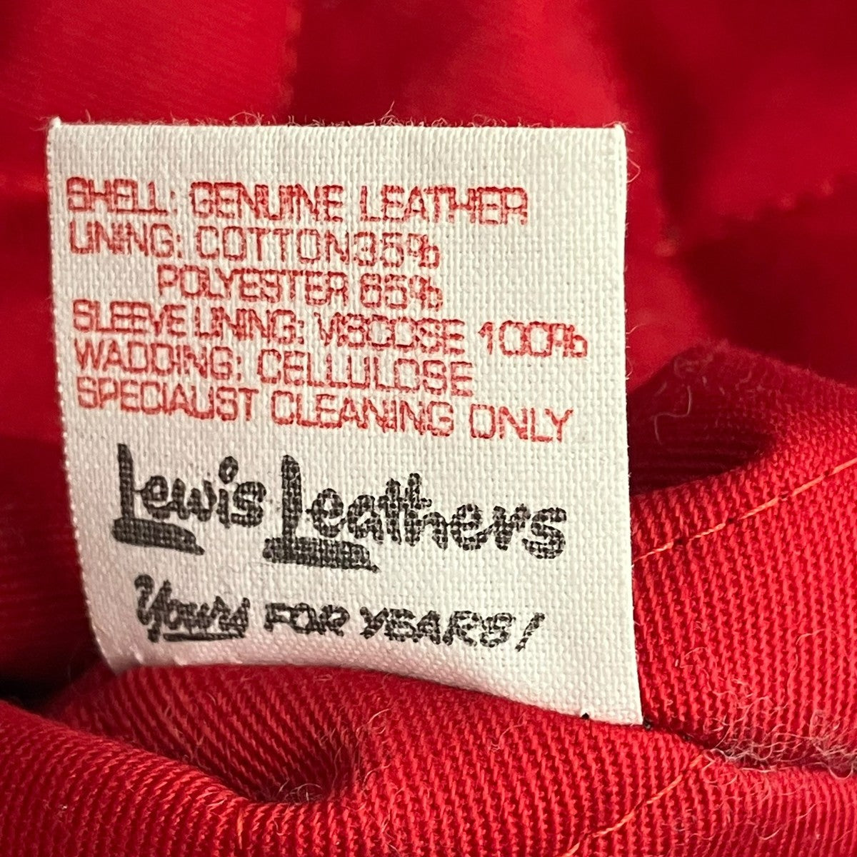 Lewis Leathers LIGHTNINGライダースジャケット 古着・中古-9枚目のアイテム画像