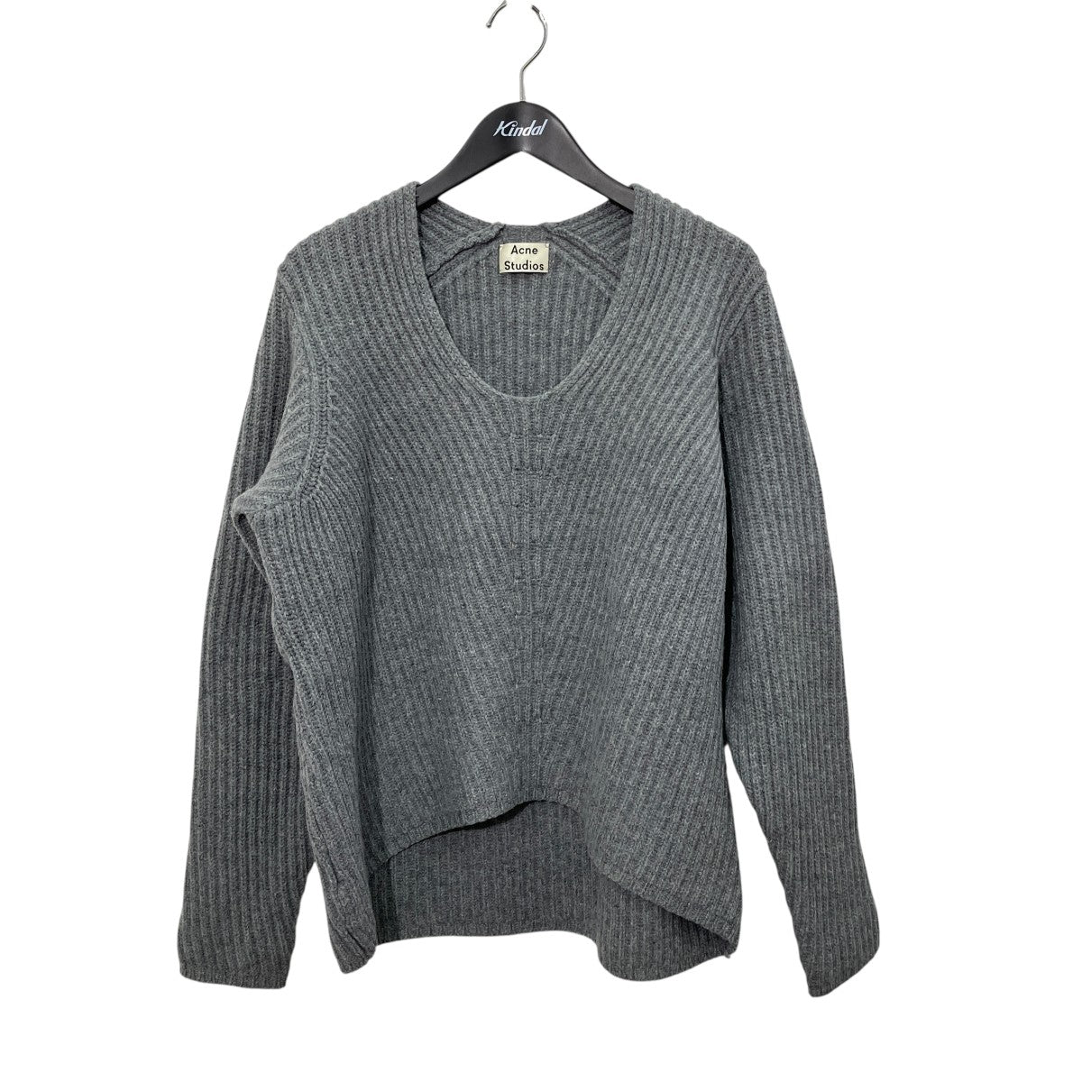 DEBORAH L RIB PAW15Uネックニット
