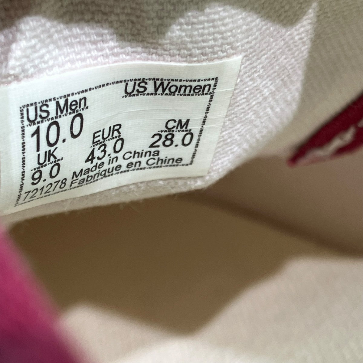 PREMIUM AUTHENTIC 44ローカットスニーカー721278