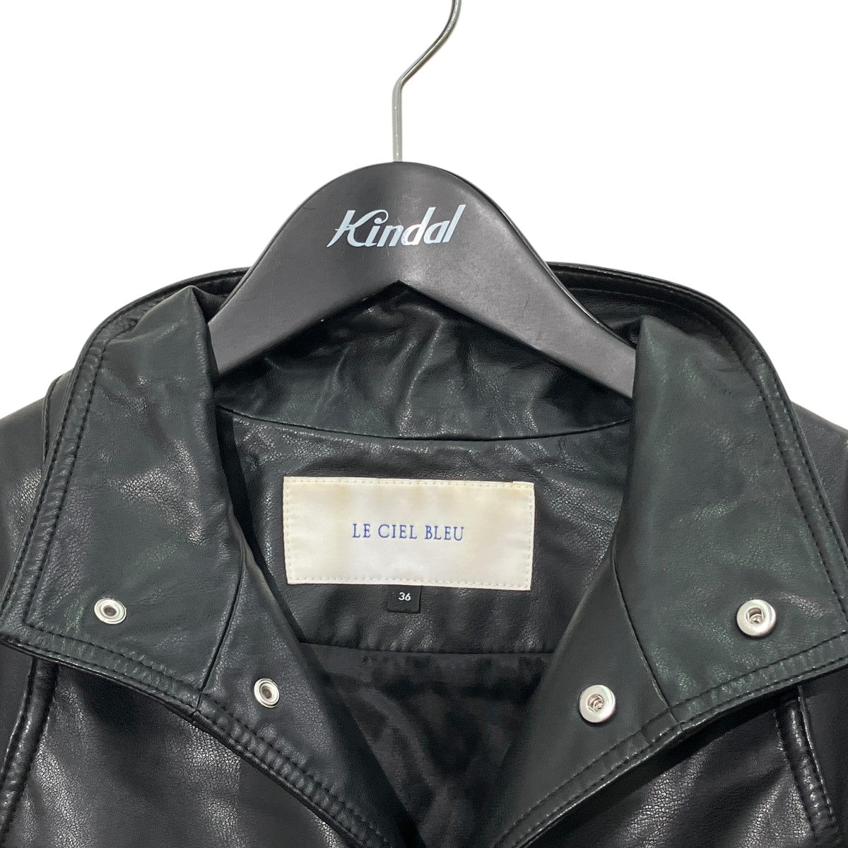 Faux Leather Biker Jacketレザージャケット24A64401