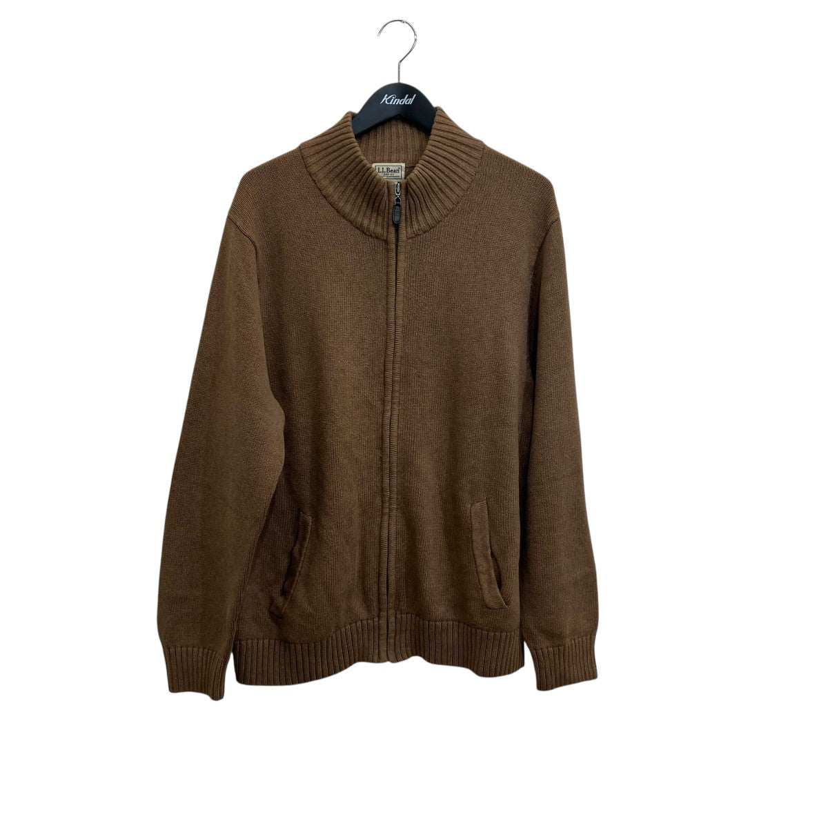L．L．Bean ジップアップニット 古着・中古-1枚目のアイテム画像